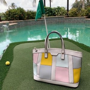 Henri Bendel color block purse